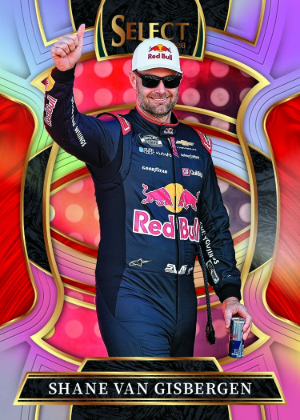 2026 Panini Select NASCAR Racing Base Grandstand Silver Shane Van Gisbergen MOCK UP