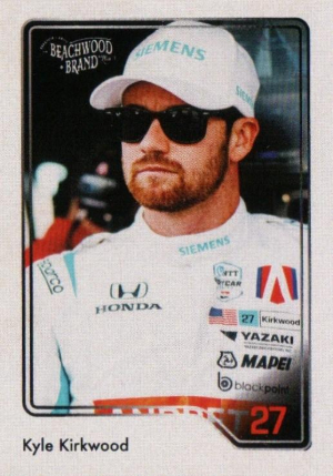 2026 Parkhurst Indycar Collection Vol 1 Beachwood Brand Kyle Kirkwood 2026 Parkhurst Indycar Collection Vol 1 Beachwood Brand Kyle Kirkwood