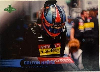 2026 Parkhurst Indycar Collection Vol 1 Clocking In Colton Herta 2026 Parkhurst Indycar Collection Vol 1 Clocking In Colton Herta