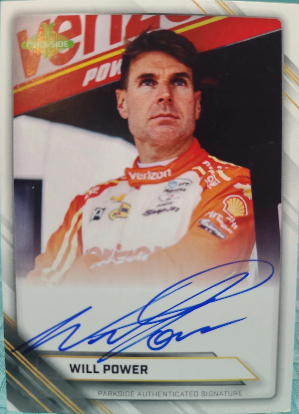 2026 Parkhurst Indycar Collection Vol 1 Driver Hero Signatures Will Power 2026 Parkhurst Indycar Collection Vol 1 Driver Hero Signatures Will Power