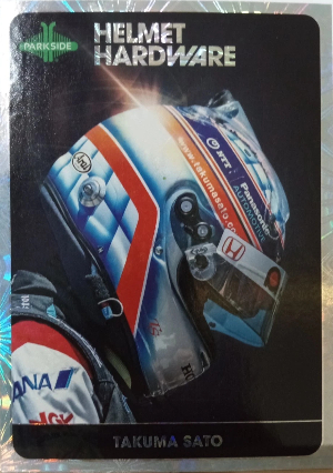 2026 Parkhurst Indycar Collection Vol 1 Helmet Hardware Takuma Sato 2026 Parkhurst Indycar Collection Vol 1 Helmet Hardware Takuma Sato