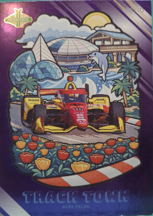 2026 Parkhurst Indycar Collection Vol 1 Track Towns Purple Alex Palou 2026 Parkhurst Indycar Collection Vol 1 Track Towns Purple Alex Palou