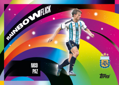 2026 Topps Argentina Team Set Soccer Rainbow Flick Nico Pax MOCK UP 2026 Topps Argentina Team Set Soccer Rainbow Flick Nico Pax MOCK UP