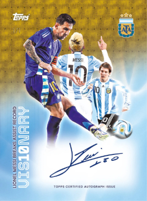 2026 Topps Argentina Team Set Soccer Vis10nary Autographs Lionel Messi MOCK UP 2026 Topps Argentina Team Set Soccer Vis10nary Autographs Lionel Messi MOCK UP