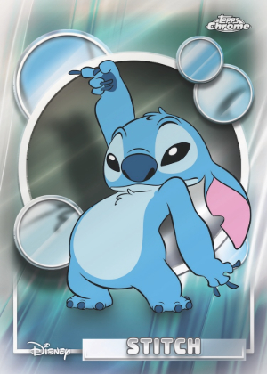 2026 Topps Chrome Disney Base Stitch MOCK UP 2026 Topps Chrome Disney Base Stitch MOCK UP