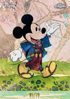 2026 Topps Chrome Disney Mickey & Fiends Ukiyo-E Mickey Mouse MOCK UP 2026 Topps Chrome Disney Mickey & Fiends Ukiyo-E Mickey Mouse MOCK UP