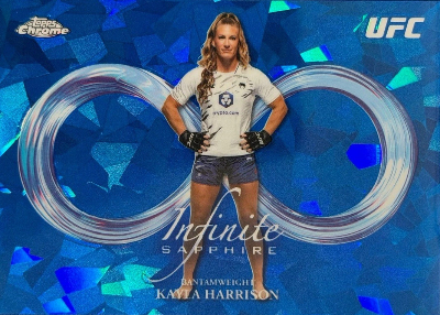 2026 Topps Chrome Sapphire UFC Infinite Sapphire Kayla Harrison 2026 Topps Chrome Sapphire UFC Infinite Sapphire Kayla Harrison