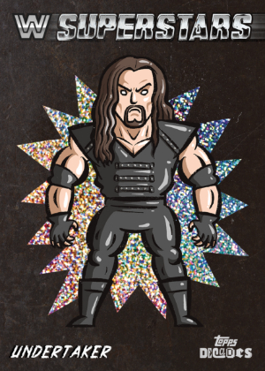 2026 Topps Decades WWE 1990s Edition Wrestling Base Superstars Undertaker MOCK UP