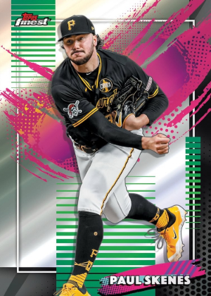 2026 Topps Finest Baseball Base Rare Paul Skenes MOCK UP