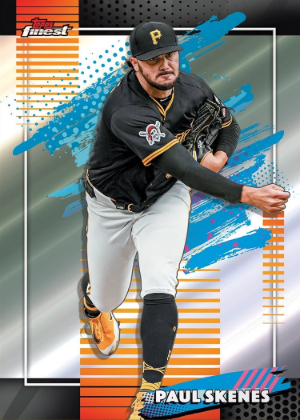 2026 Topps Finest Baseball Base Uncommon Paul Skenes MOCK UP