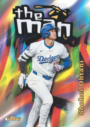 2026 Topps Finest Baseball The Man Shohei Ohtani MOCK UP