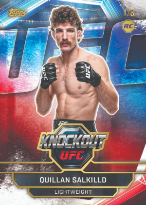 2026 Topps Knockout UFC Base Quillan Salkilld MOCK UP