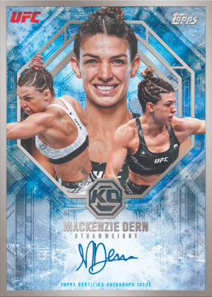 2026 Topps Knockout UFC Collageagraphs MacKenzie Dern MOCK UP