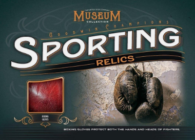 2026 Upper Deck Goodwin Champions Museum Collection Sporting Relics Boxing Gloves MOCK UP