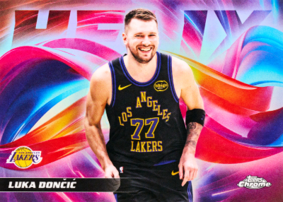 2025-26 Topps Chrome Update Series Basketball Helix Lukas Doncic MOCK UP 2025-26 Topps Chrome Update Series Basketball Helix Lukas Doncic MOCK UP