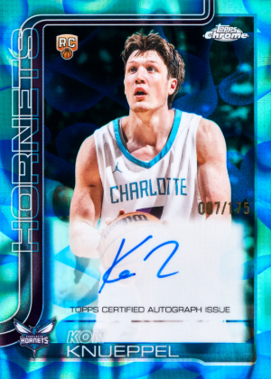 2025-26 Topps Chrome Update Series Basketball Rookie Auto Lava Lamp Kon Knuppel MOCK UP 2025-26 Topps Chrome Update Series Basketball Rookie Auto Lava Lamp Kon Knuppel MOCK UP