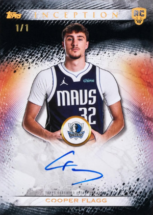 2025-26 Topps Inception Basketball Rookie Auto Cooper Flagg MOCK UP 2025-26 Topps Inception Basketball Rookie Auto Cooper Flagg MOCK UP