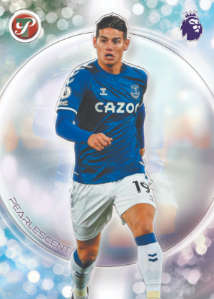2025-26 Topps Pristine Premier League Soccer Pearlescent James Rodriguez MOCK UP 2025-26 Topps Pristine Premier League Soccer Pearlescent James Rodriguez MOCK UP