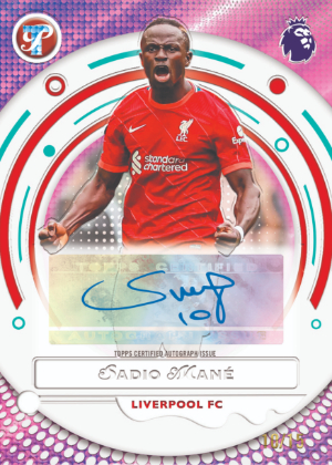2025-26 Topps Pristine Premier League Soccer Pristine Auto Pink Sadio Mane MOCK UP 2025-26 Topps Pristine Premier League Soccer Pristine Auto Pink Sadio Mane MOCK UP