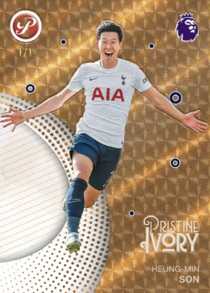 2025-26 Topps Pristine Premier League Soccer Pristine Ivory SuperFractor Heung-Min Son MOCK UP 2025-26 Topps Pristine Premier League Soccer Pristine Ivory SuperFractor Heung-Min Son MOCK UP