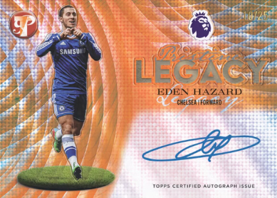 2025-26 Topps Pristine Premier League Soccer Pristine Legacy Auto Eden Hazard MOCK UP 2025-26 Topps Pristine Premier League Soccer Pristine Legacy Auto Eden Hazard MOCK UP