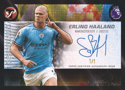 2025-26 Topps Pristine Premier League Soccer Pristine Seasons Auto Edition Erling Haaland MOCK UP 2025-26 Topps Pristine Premier League Soccer Pristine Seasons Auto Edition Erling Haaland MOCK UP