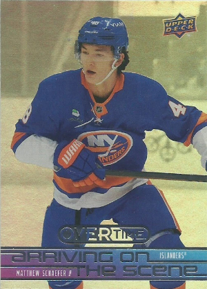2025-26 Upper Deck Overtime Arriving on the Scene Matthew Schaefer 2025-26 Upper Deck Overtime Arriving on the Scene Matthew Schaefer