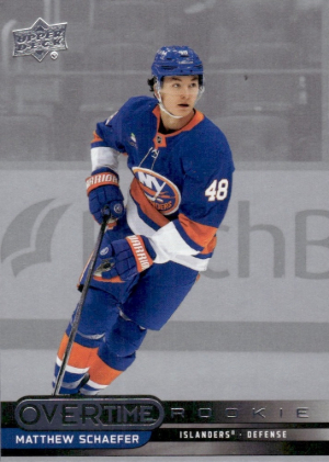 2025-26 Upper Deck Overtime Base Rookie Matthew Schaefer MOCK UP 2025-26 Upper Deck Overtime Base Rookie Matthew Schaefer MOCK UP