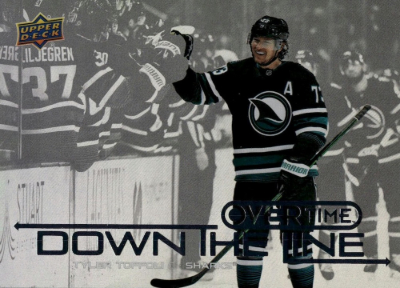 2025-26 Upper Deck Overtime Down the Line Tyler Toffoli MOCK UP 2025-26 Upper Deck Overtime Down the Line Tyler Toffoli MOCK UP