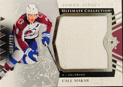 2025-26 Upper Deck Ultimate Collection Hockey Base Jumbo Jersey Cale Makar 2025-26 Upper Deck Ultimate Collection Hockey Base Jumbo Jersey Cale Makar