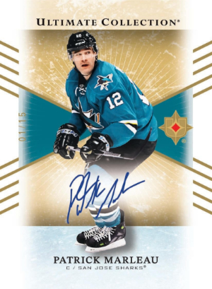 2025-26 Upper Deck Ultimate Collection Hockey Base Legends Auto Patrick Marleau MOCK UP 2025-26 Upper Deck Ultimate Collection Hockey Base Legends Auto Patrick Marleau MOCK UP