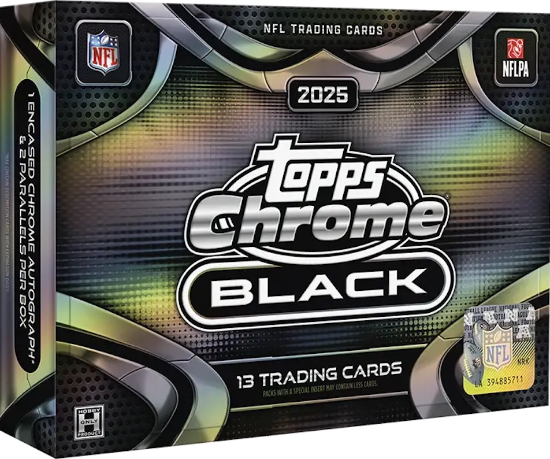 2025 Topps Chrome Black Football