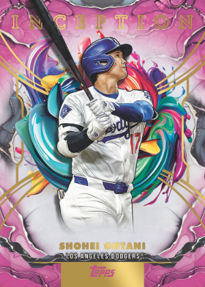 2025 Topps Inception Baseball Base Shohei Ohtani MOCK UP 2025 Topps Inception Baseball Base Shohei Ohtani MOCK UP