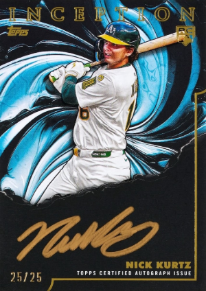 2025 Topps Inception Baseball Inception Signings Gold Ink Nick Kurtz MOCK UP 2025 Topps Inception Baseball Inception Signings Gold Ink Nick Kurtz MOCK UP