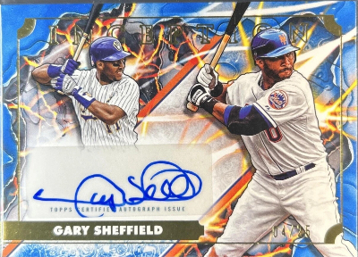 2025 Topps Inception Baseball Inception Transformation Auto Gary Sheffield 2025 Topps Inception Baseball Inception Transformation Auto Gary Sheffield
