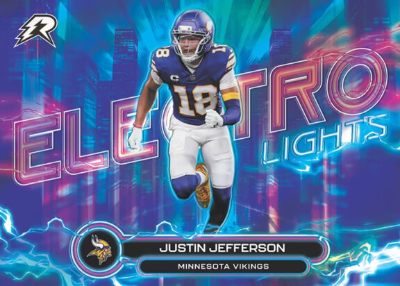 2025 Topps Resurgence Football Electro Lights Justin Jefferson MOCK UP 2025 Topps Resurgence Football Electro Lights Justin Jefferson MOCK UP