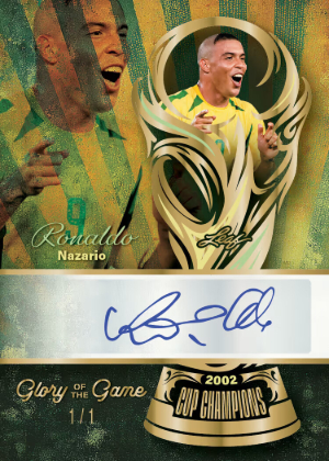 2026 Leaf Glory of the Game Soccer Cup Champions Auto Ronaldo Nazario MOCK UP 2026 Leaf Glory of the Game Soccer Cup Champions Auto Ronaldo Nazario MOCK UP