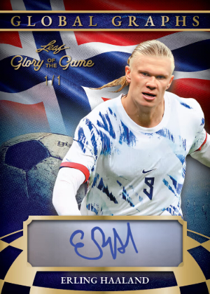 2026 Leaf Glory of the Game Soccer Global Graphs Auto Erling Haaland MOCK UP 2026 Leaf Glory of the Game Soccer Global Graphs Auto Erling Haaland MOCK UP