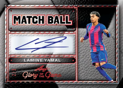 2026 Leaf Glory of the Game Soccer Match Ball Auto Lamine Yamal MOCK UP 2026 Leaf Glory of the Game Soccer Match Ball Auto Lamine Yamal MOCK UP