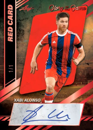 2026 Leaf Glory of the Game Soccer Red Card Auto Xabi Alonso MOCK UP 2026 Leaf Glory of the Game Soccer Red Card Auto Xabi Alonso MOCK UP