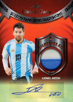 2026 Leaf Glory of the Game Soccer Signature Kit Relics Lionel Messi MOCK UP 2026 Leaf Glory of the Game Soccer Signature Kit Relics Lionel Messi MOCK UP