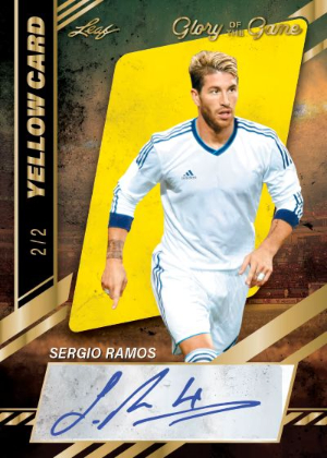 2026 Leaf Glory of the Game Soccer Yellow Card Auto Sergio Ramos MOCK UP 2026 Leaf Glory of the Game Soccer Yellow Card Auto Sergio Ramos MOCK UP