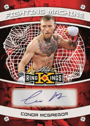 2026 Leaf Metal Ring Kings Fighting Machine Conor McGregor MOCK UP 2026 Leaf Metal Ring Kings Fighting Machine Conor McGregor MOCK UP