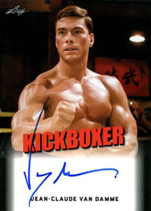 2026 Leaf Metal Ring Kings Kickboxer Auto Jean-Claude Van Damme MOCK UP 2026 Leaf Metal Ring Kings Kickboxer Auto Jean-Claude Van Damme MOCK UP