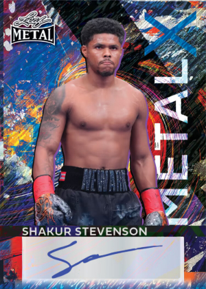 2026 Leaf Metal Ring Kings Metal X Auto Shakur Stevenson MOCK UP 2026 Leaf Metal Ring Kings Metal X Auto Shakur Stevenson MOCK UP