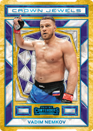 2026 Panini Contenders PFL Crown Jewels Vadim Nemkov MOCK UP