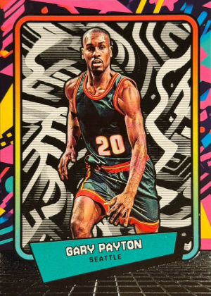 2026 Panini Decades 90s Pop Culture Multi-Sport Base Gary Payton MOCK UP 2026 Panini Decades 90s Pop Culture Multi-Sport Base Gary Payton MOCK UP