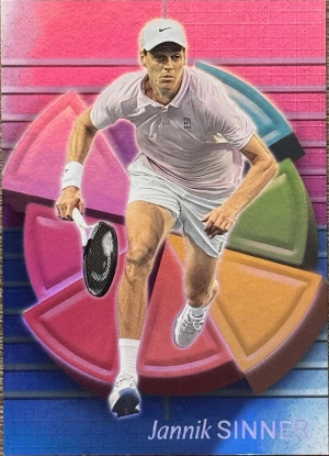2026 Panini Decades 90s Pop Culture Multi-Sport Neon Color Wheel Jannik Sinner 2026 Panini Decades 90s Pop Culture Multi-Sport Neon Color Wheel Jannik Sinner