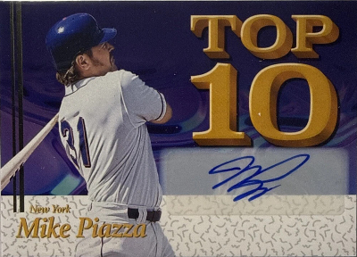 2026 Panini Decades 90s Pop Culture Multi-Sport Top 10 Auto Mike Piazza 2026 Panini Decades 90s Pop Culture Multi-Sport Top 10 Auto Mike Piazza