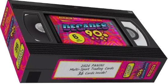 2026 Panini Decades 90s Pop Culture Multi-Sport